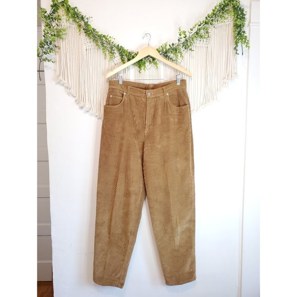 Vintage Brown Straight Leg Corduroy Pants - Picture 3 of 6